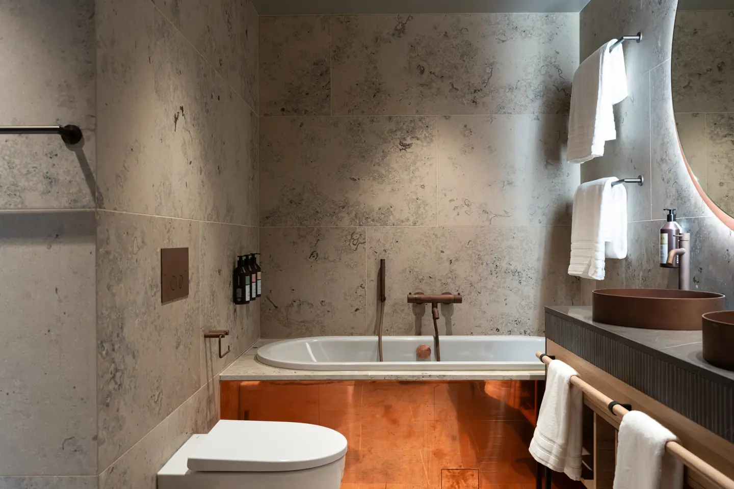 Modern hotel room at Elite Hotel Frost in central Kiruna